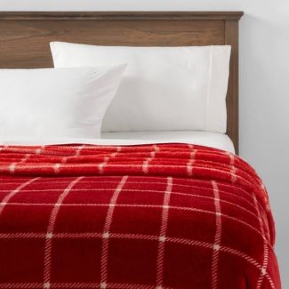 Microplush Bed Blanket - Threshold - Picture 4 of 4